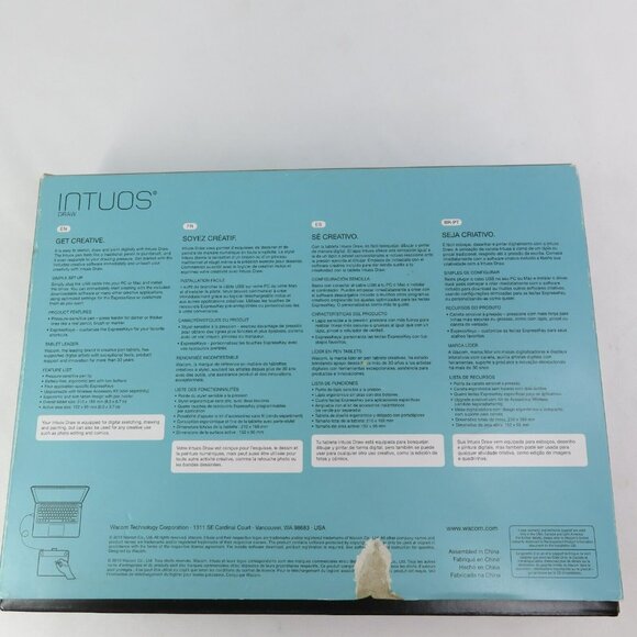 Intuos Draw Creative Tablet & Pen by WACOM with RISC OS driver NEW Complete - Picture 10 of 11